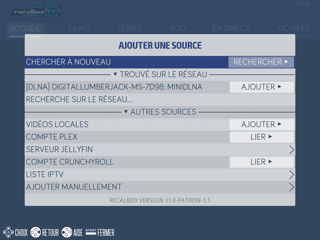 The available sources