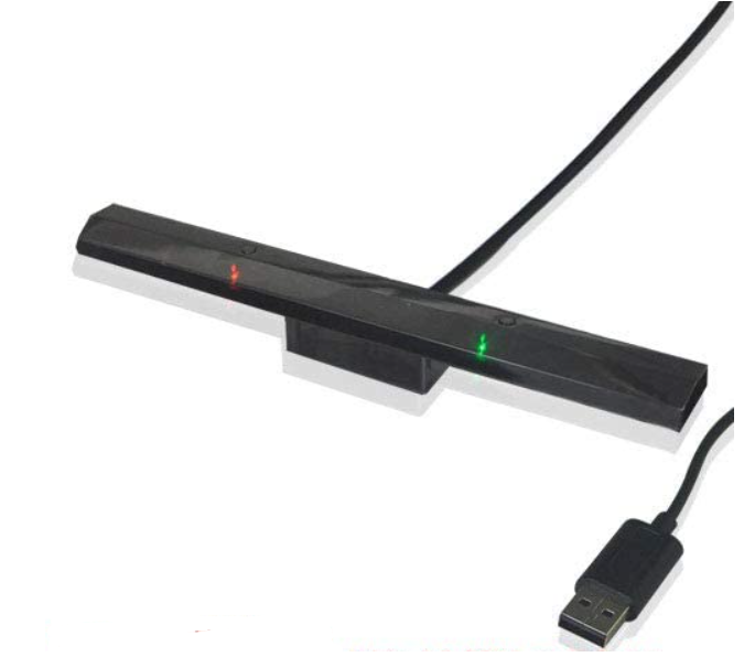 A Mayflash DolphinBar connected over USB