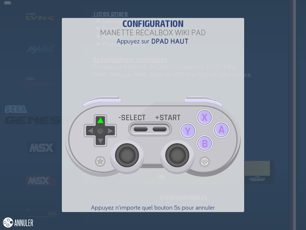 Pad configurator mapping