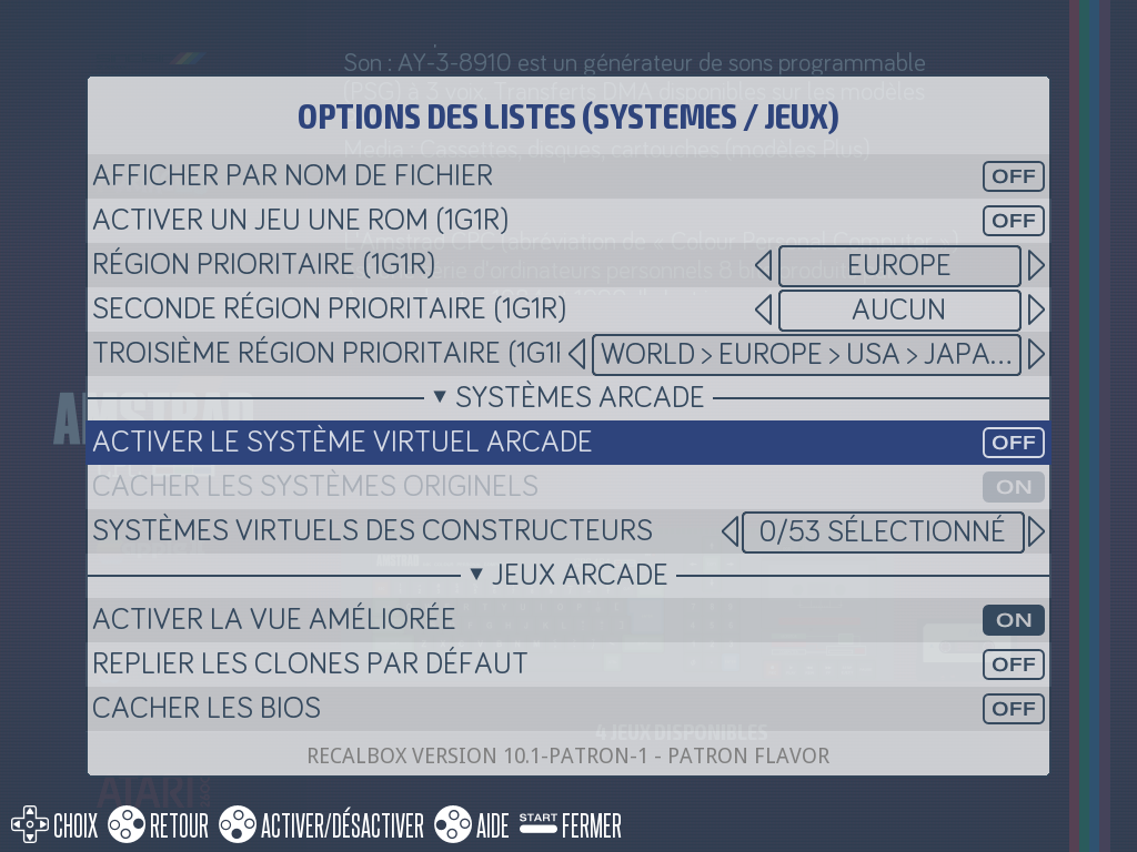 Virtual systems arcade