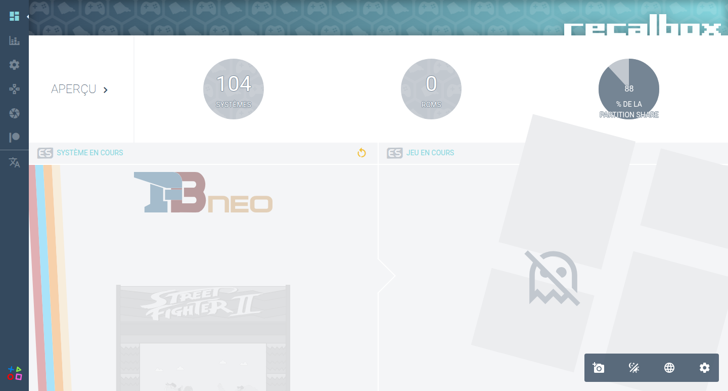Web manager home